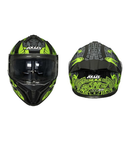 CASCO NIGHT NEGRO/VERDE