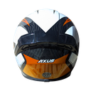 CASCO AXUS IRON NARANJA/NEGRO/BLANCO TALLA XL
