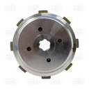 CANASTA CLUTCH CG125/150 CON 5 DISCOS/4TORNILLOS