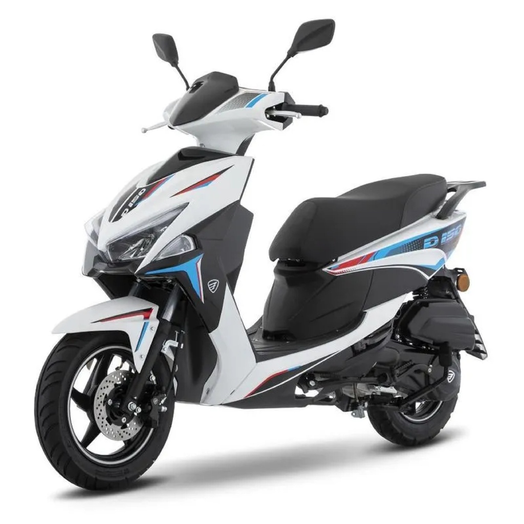 ITALIKA D150 BLANCO AZUL