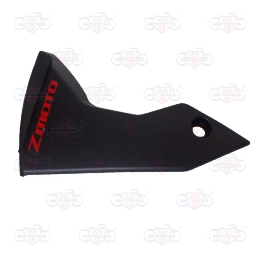 [VENOM200-F15-02/RJ] COMPLEMENTO SALPICADERA DELANTERA IZQUIERDO NEGRO/ROJO VENOM 200