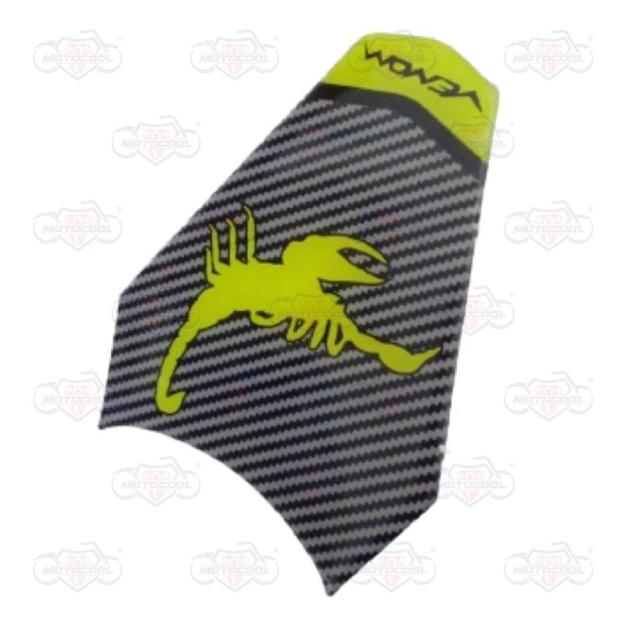 [VENOM200-F17-03/VR] O-STICKER #3 TANQUE NEGRO/VERDE  VENOM 200