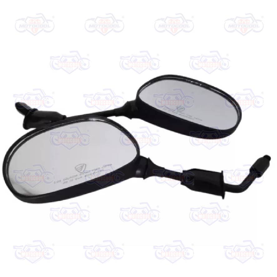 B-JGO. DE ESPEJOS ITALIKA C/LOGO Y LEYE.AT110