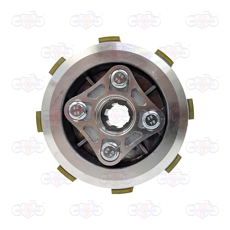 [1002473] B-CANASTA CLUTCH CG125/150 CON 5 DISCOS/4TORNILLOS
