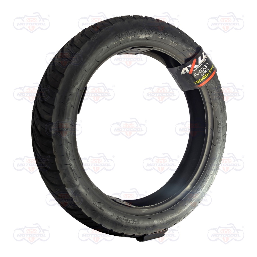 B-Llanta AXUS 120/80-17 Lisa AX031 6PR TL DEPORTIVA