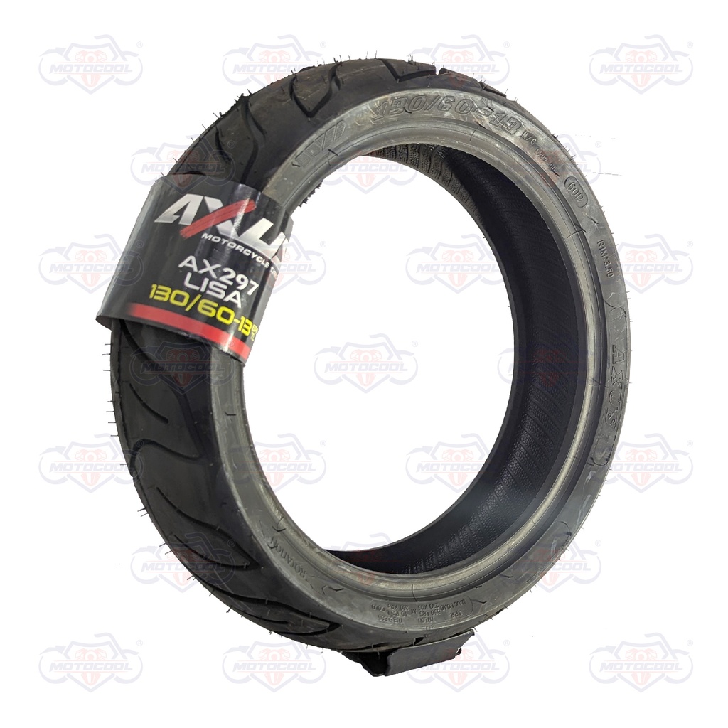 [LA1A-1601-21] B-LLANTA AXUS 130/60-13 AX297   6PR/TL CALLE