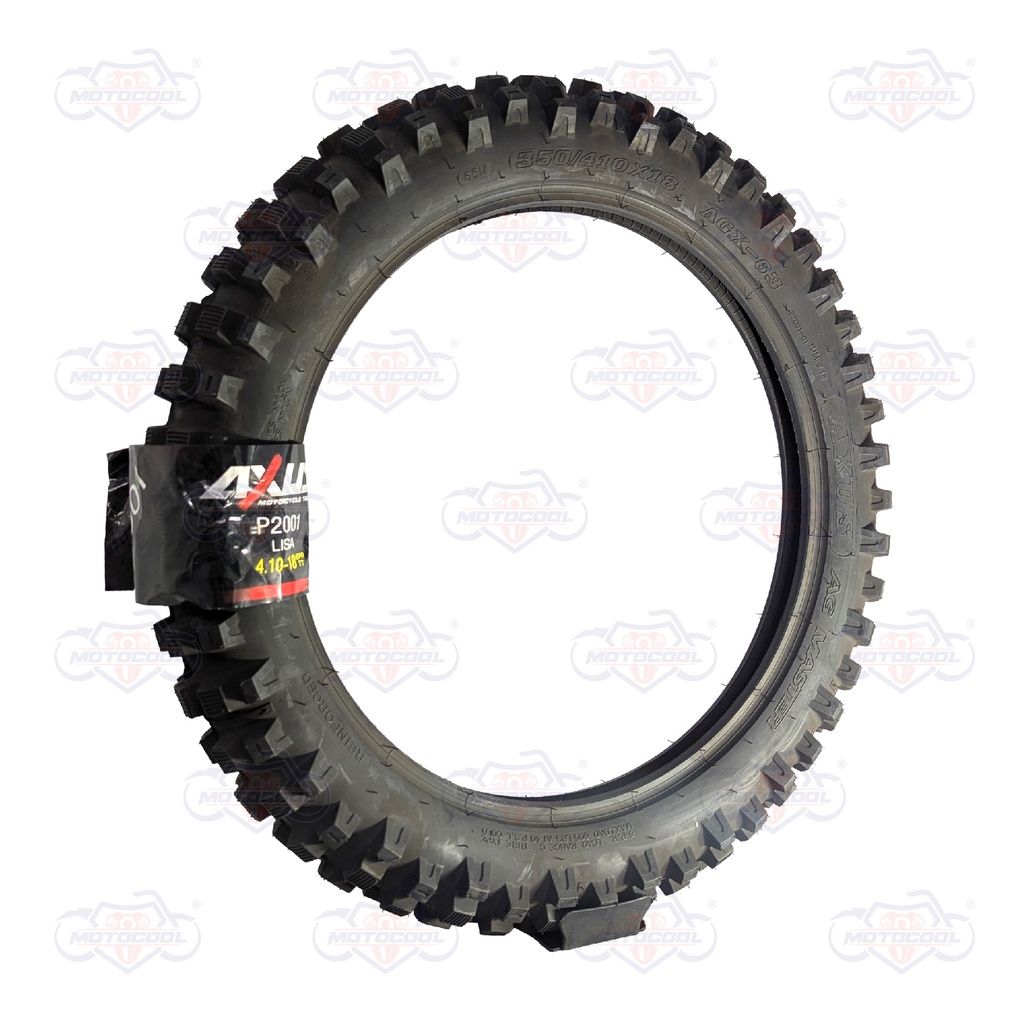 B-LLANTA AXUS 4.10-18 DOBLE PROPOSITO AX2001 6PR TT DOBLE PROPOSITO CROSS